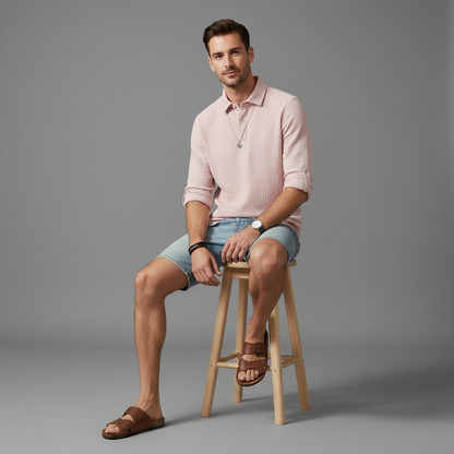 Men's Casual Button Down Shirt | Summer Style