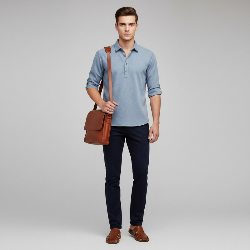Men's Casual Half Sleeve Shirt | Stylish Men's Shirt