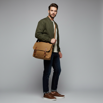 Men's Lace-Up Low-Top Sneakers | Casual Footwear