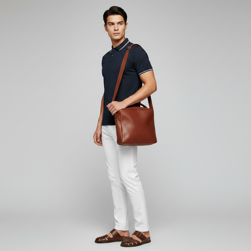 Men's Slim Fit Short Sleeve Polo Shirt | Casual Wear