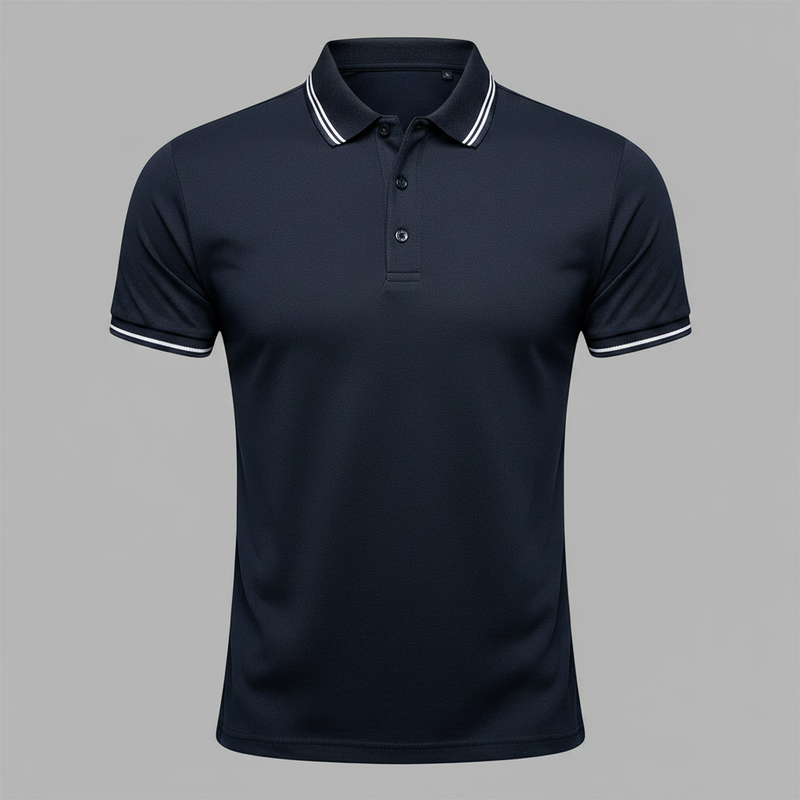 Men's Slim Fit Short Sleeve Polo Shirt | Casual Wear