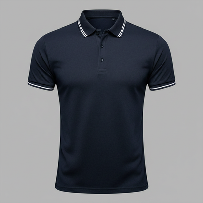 Men's Slim Fit Short Sleeve Polo Shirt | Casual Wear