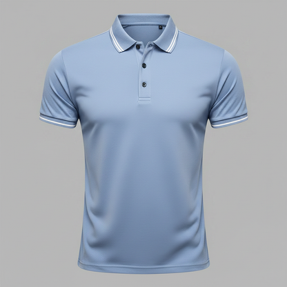 Men's Slim Fit Short Sleeve Polo Shirt | Casual Wear