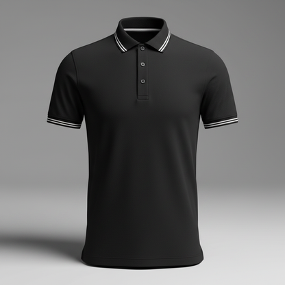 Men's Slim Fit Short Sleeve Polo Shirt | Casual Wear