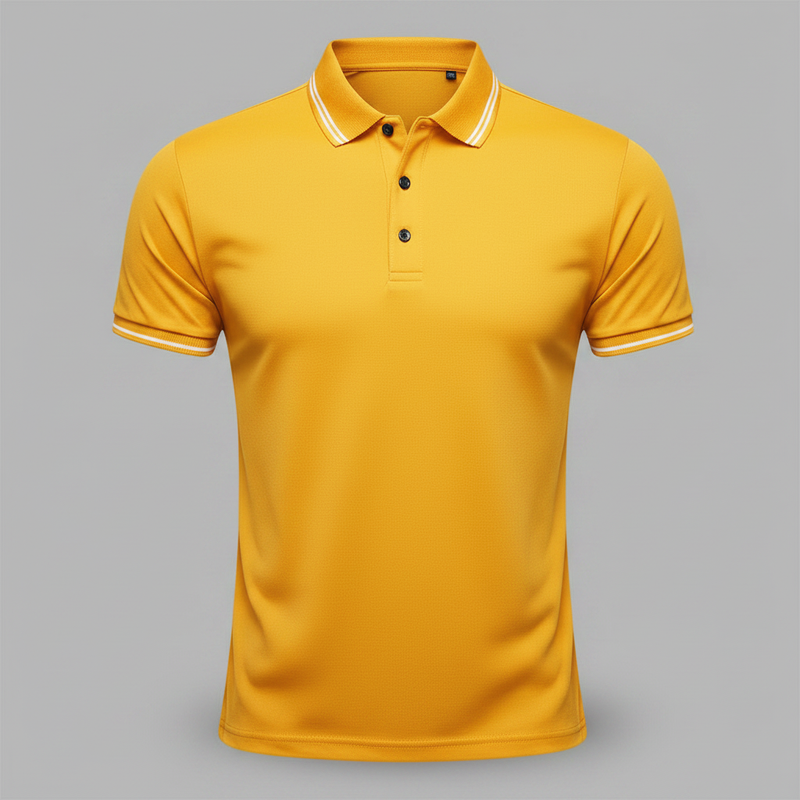Men's Slim Fit Short Sleeve Polo Shirt | Casual Wear