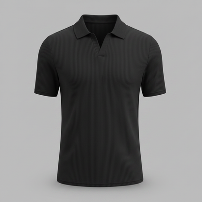 Men's Waffle Polo Shirt | Casual Polo Shirts for Summer