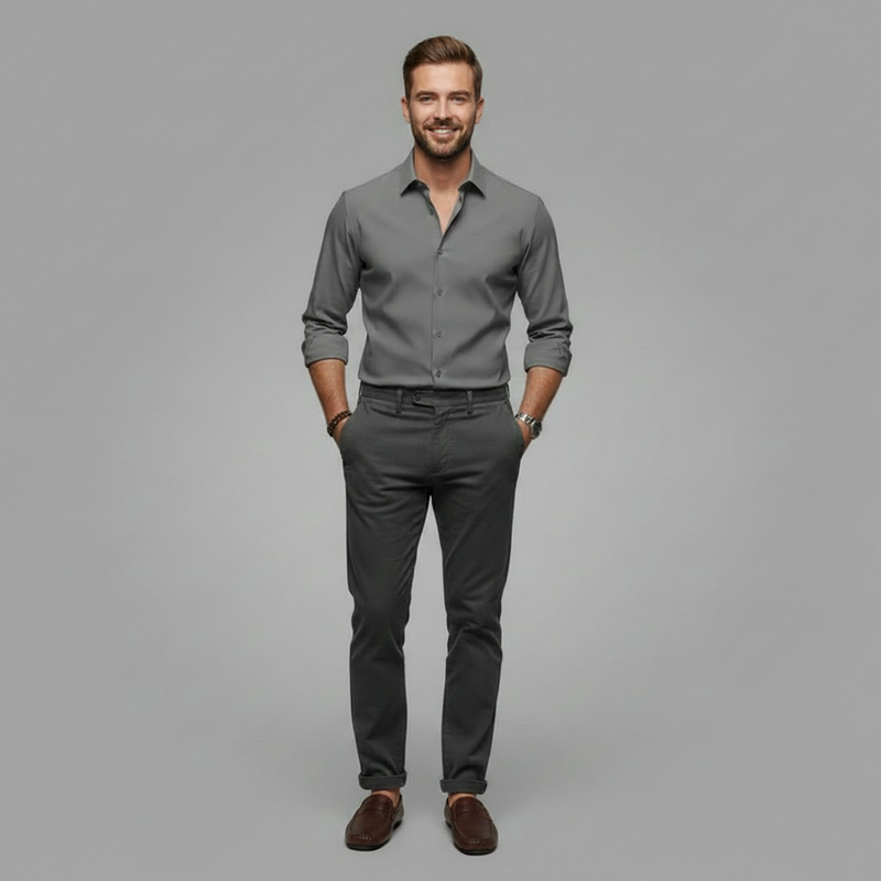 Samuel Men's Long Sleeve Casual Shirt | Versatile Style