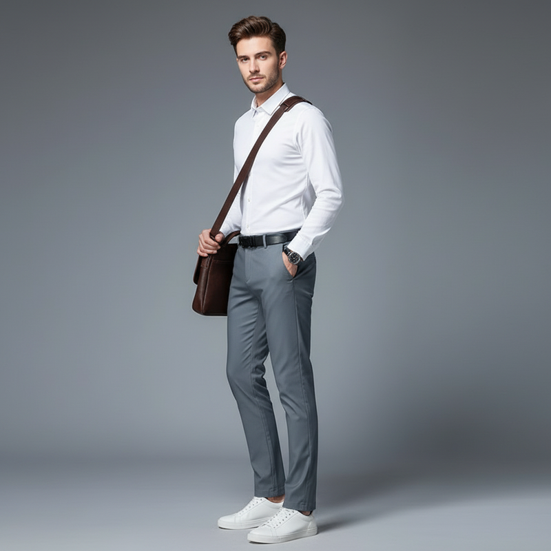 Saul Slim Fit | Men's Trousers Chinos for Casual Style
