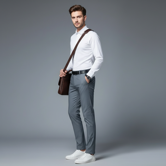 Saul Slim Fit | Men's Trousers Chinos for Casual Style