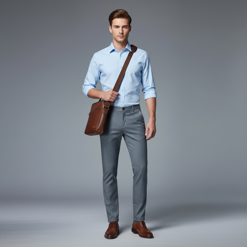 Saul Slim Fit | Men's Trousers Chinos for Casual Style