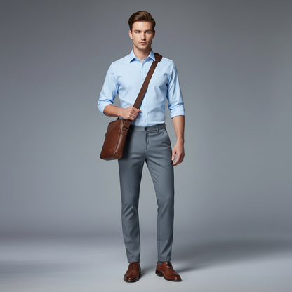 Saul Slim Fit | Men's Trousers Chinos for Casual Style